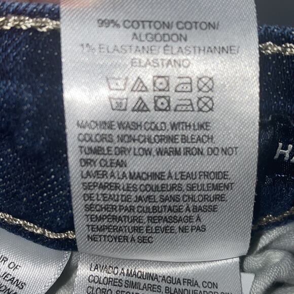 Lucky Brand Hayden Skinny Denim Jeans Womens 4 Ankle (27Wx28L) Dark Wash Stretch - Picture 9 of 10